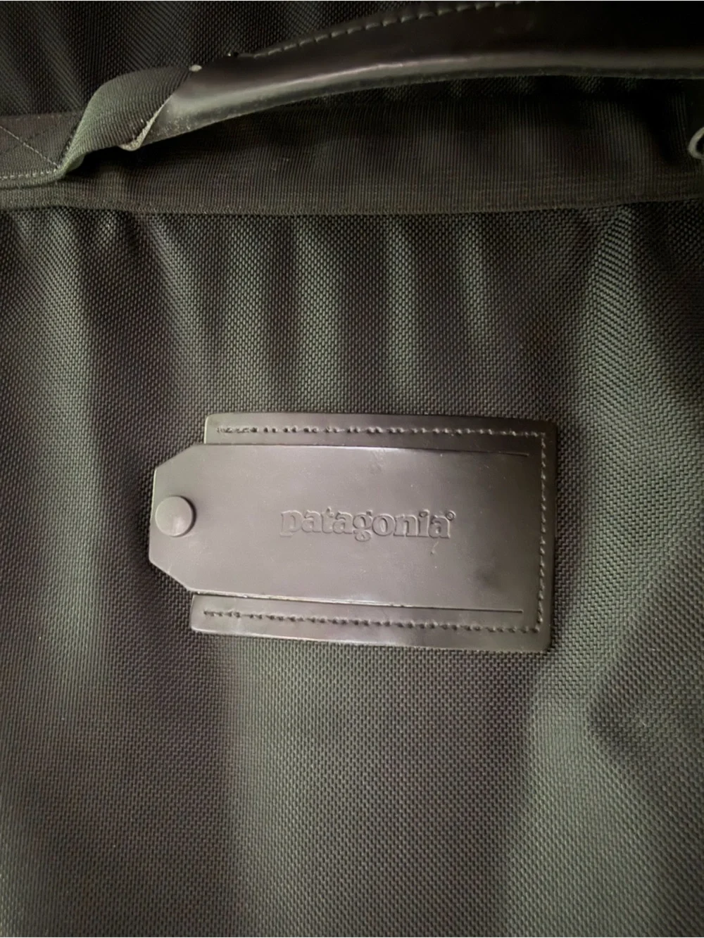 Patagonia Vintage Black Burrito Garment Bag